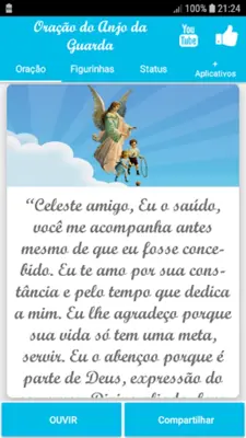 Oração do Anjo da Guarda android App screenshot 0